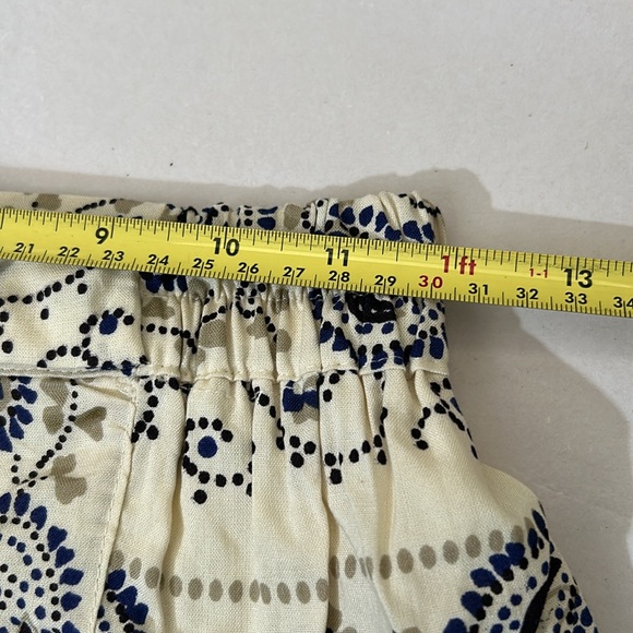 Francesca’s Collections Skirt Womens XS Ivory Paisley New - Picture 7 of 9